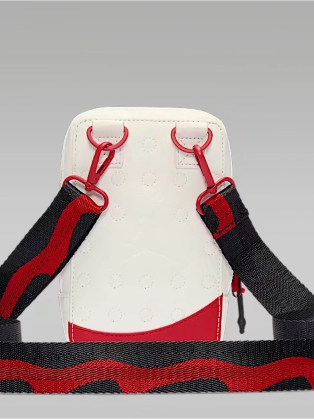 New Authentic Nike Air Jordan Retro 13 Crossbody Bag Travel Money Bag 1L White